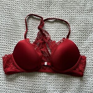 La senza red lace sexy bra